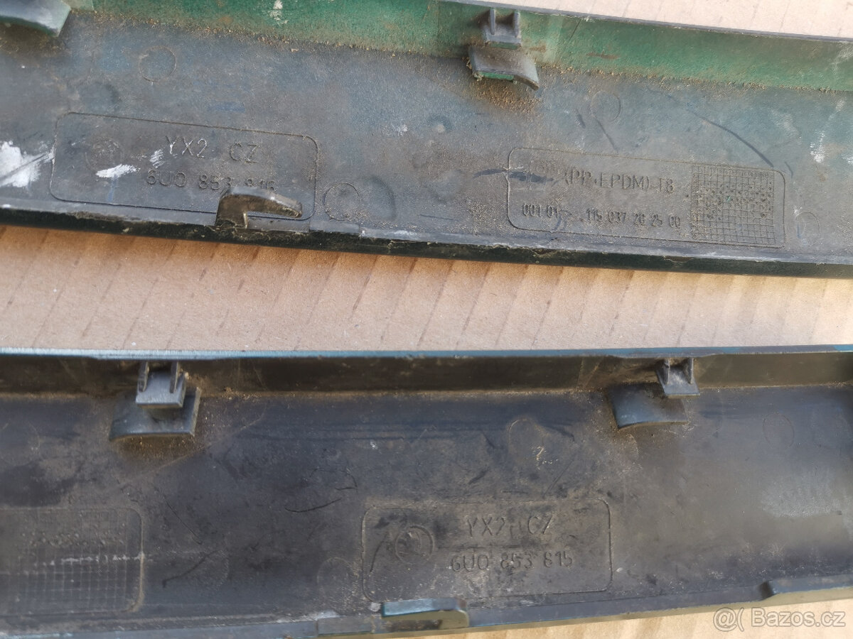 Lišty pod světlo (L+P) - Škoda Felicia model 98, starší - 6