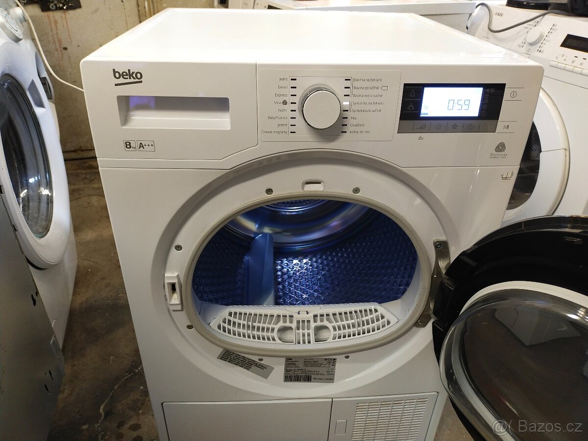 Prodám plně funkční digitální sušičku zn. BEKO--8 kg--DOVEZU - 6