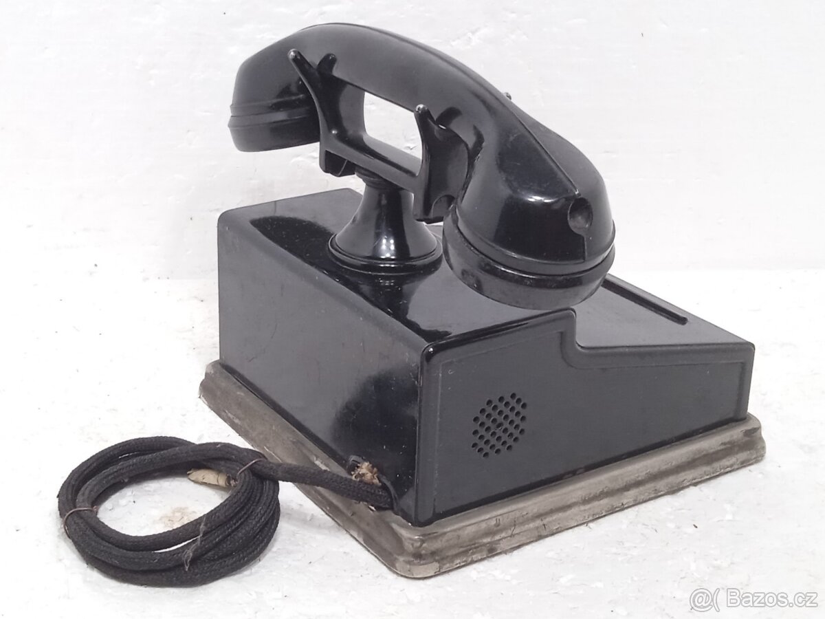 MikroPhona Telefon s induktorem - 1939 ČSSR - 6