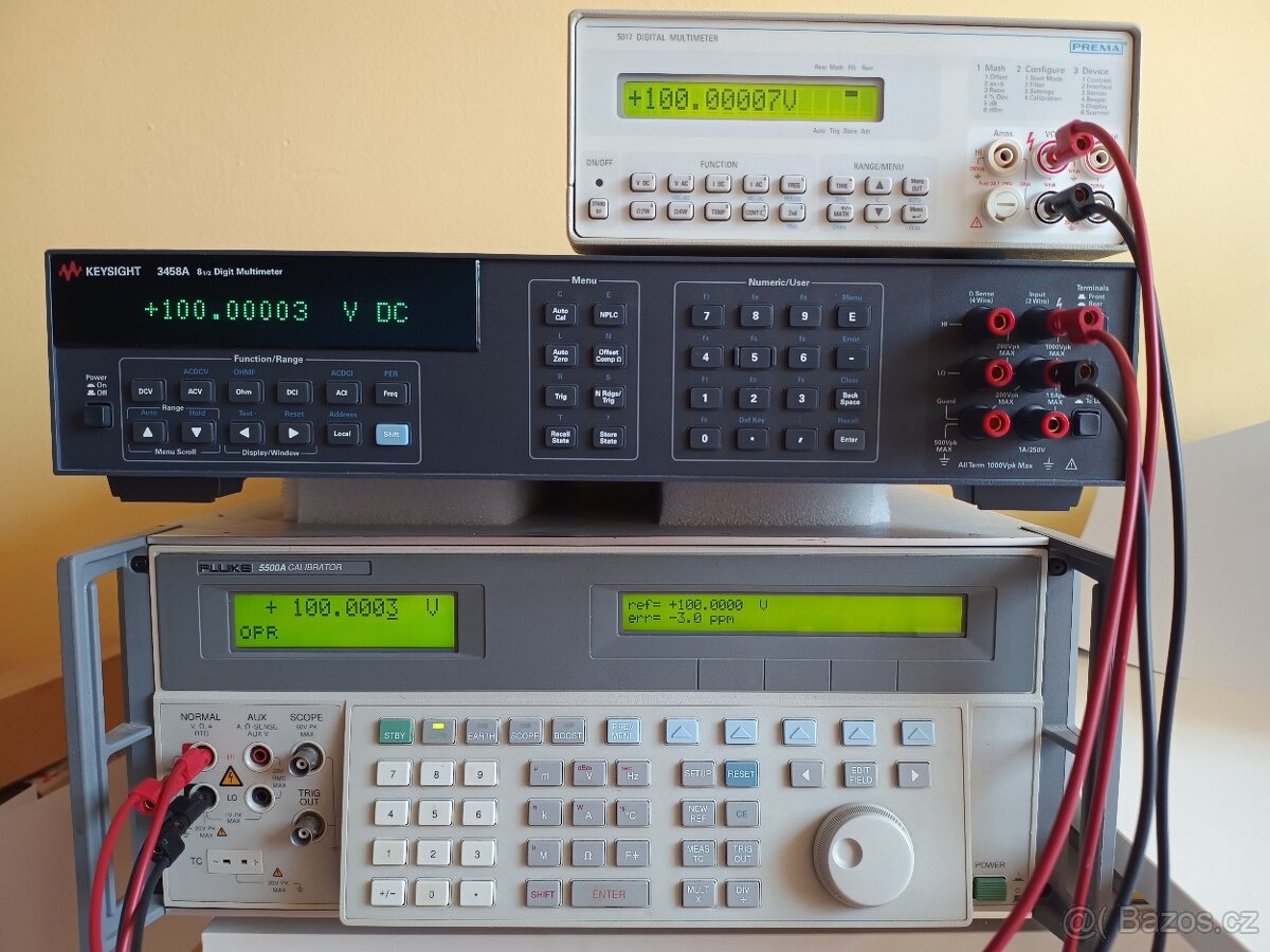 # Přesný 7½ místný multimetr PREMA 5017 # - 6