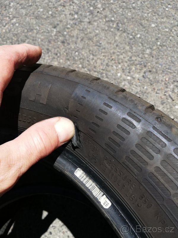 4 ks letní pneu Continental 185/55R15 - 6