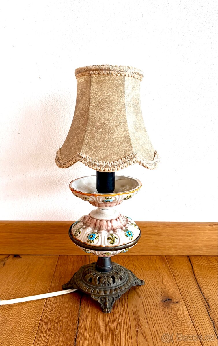 Stará porcelánová lampička - 6