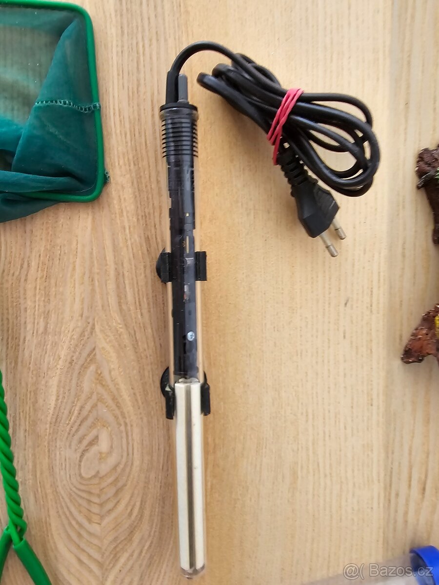 Akvarijní dekorace + topna spirala a dalsi - 6