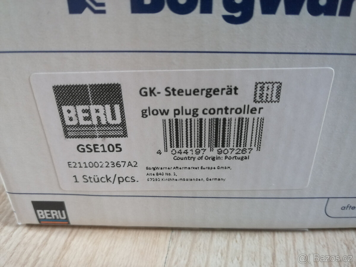 BMW 2,0D N57 jednotka žhavení 12218591723 GSE105 - 6