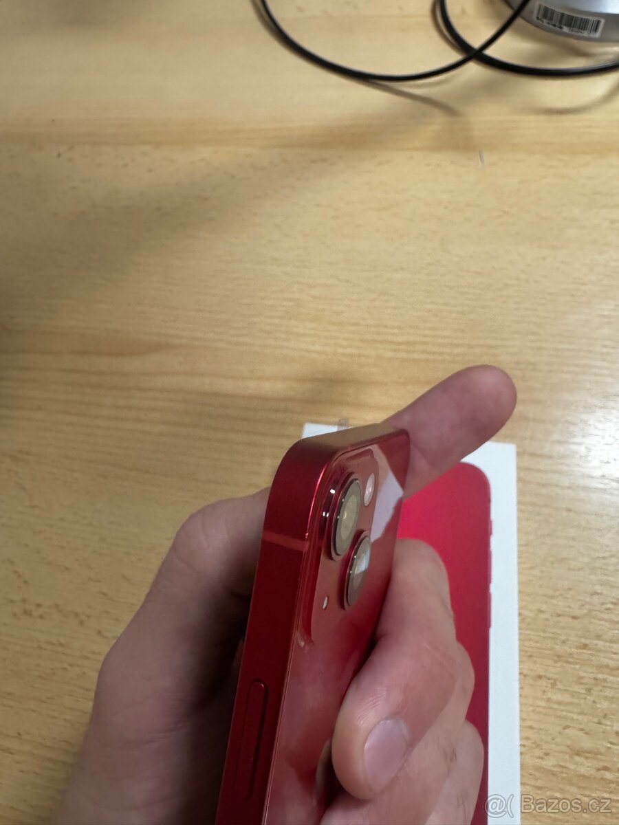 iPhone 13 mini RED 256 GB – jako nový, 100% baterie - 6