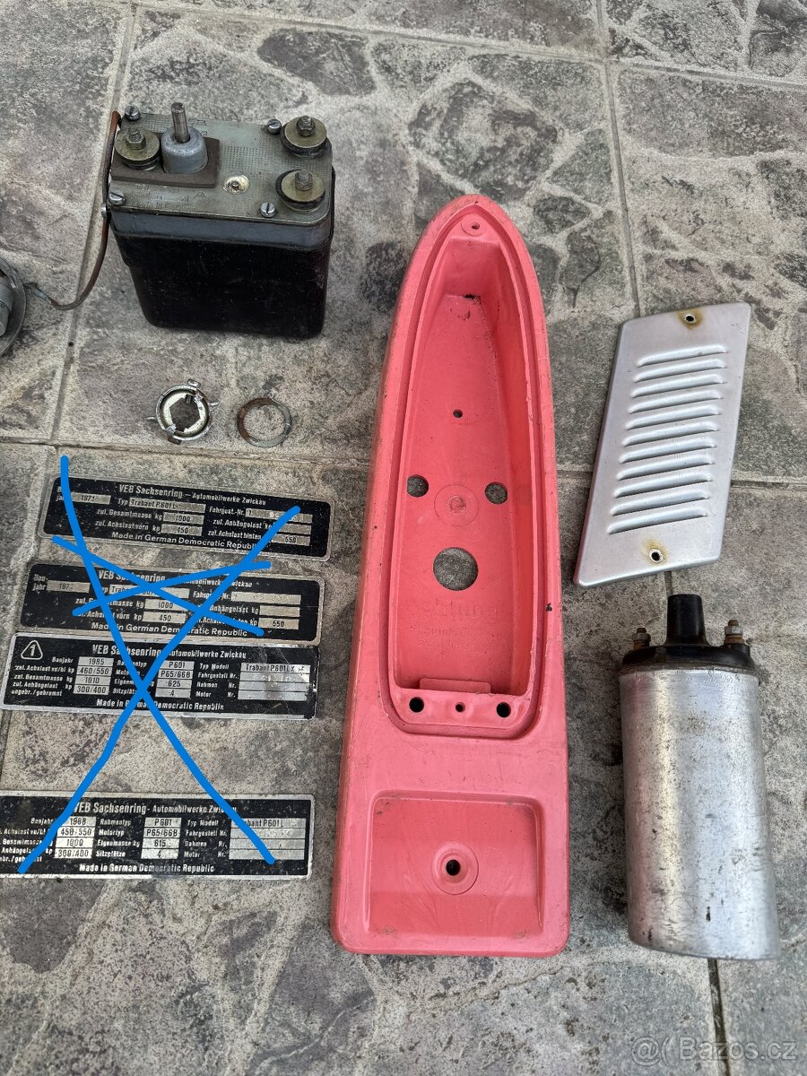 díly na automobil trabant - 6