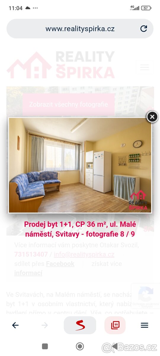 Pronájem bytu 1+1 - 6