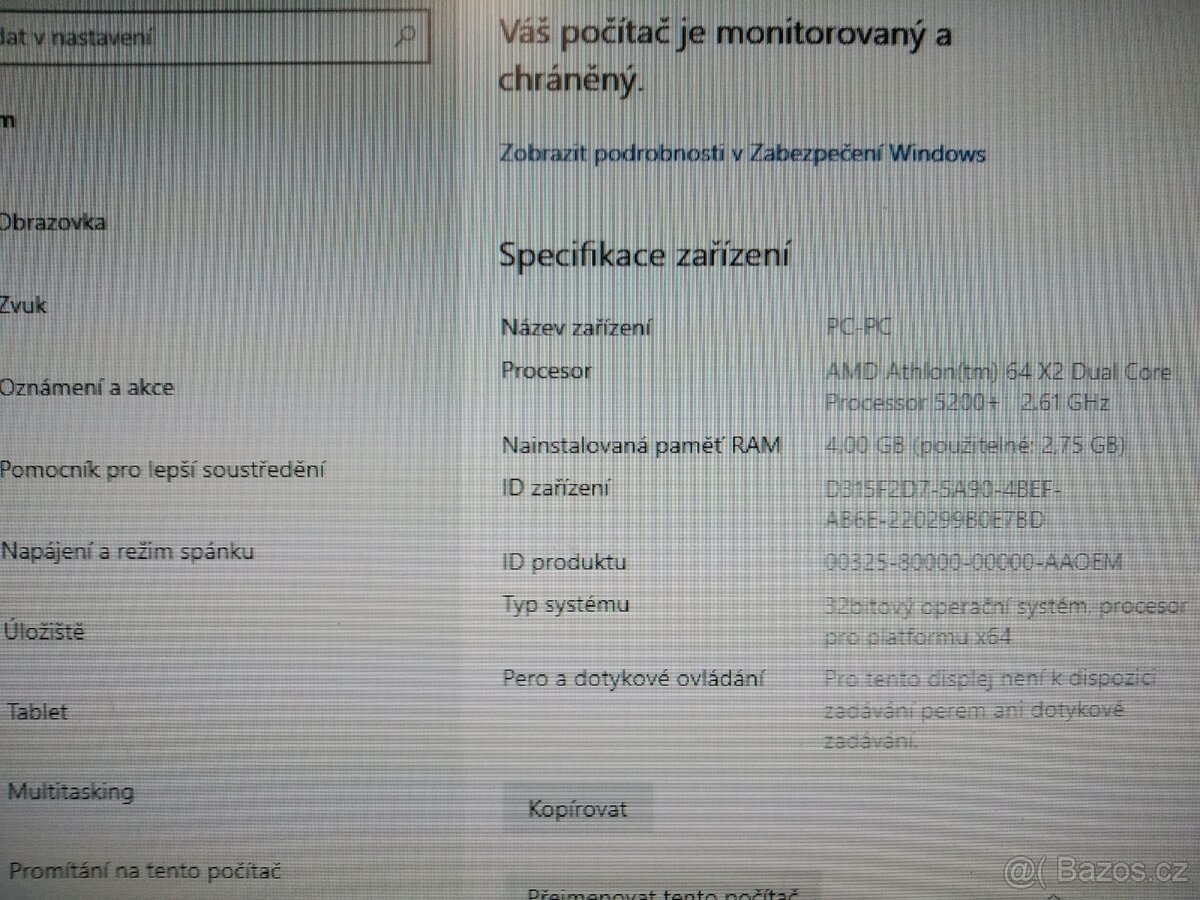 Prodám starší PC - 6