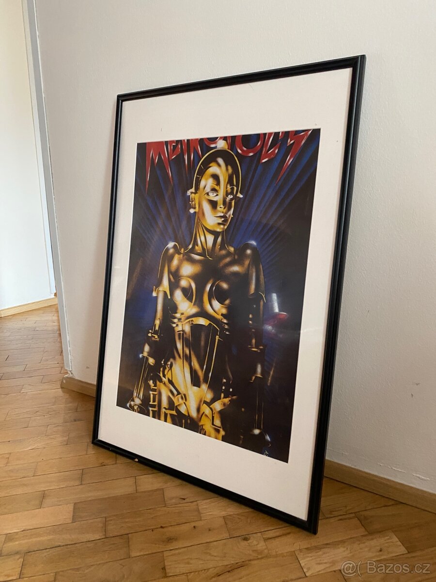 Obraz - rám s paspartou a filmový plakát Metropolis - 6