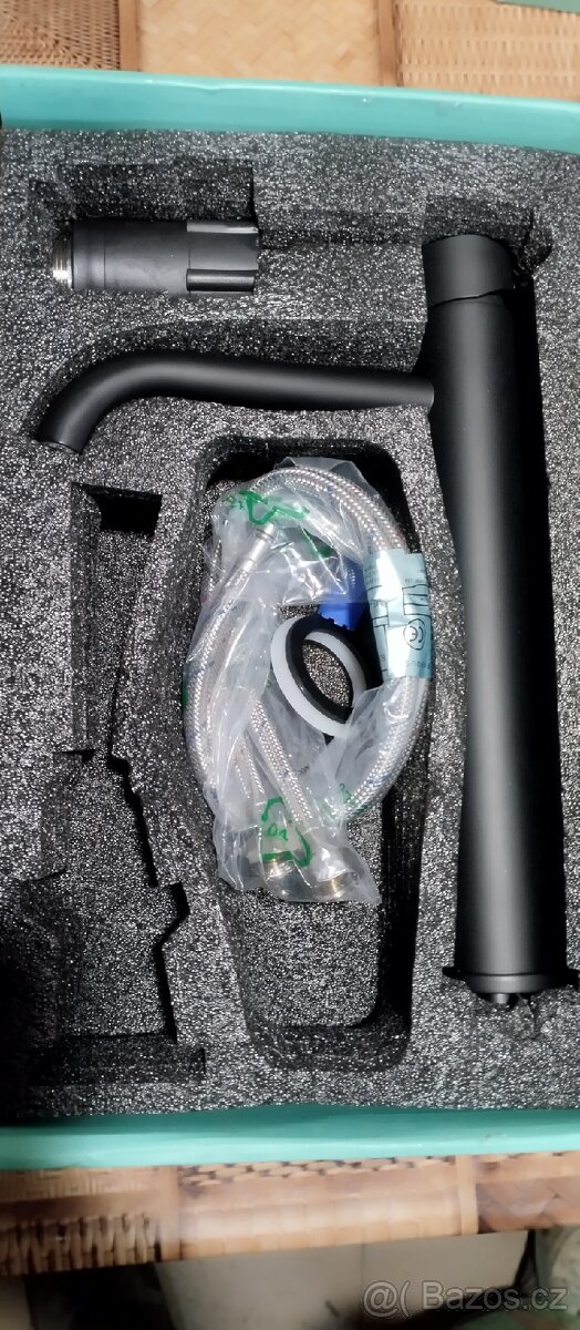 Dřezová baterie černá nová. - 6