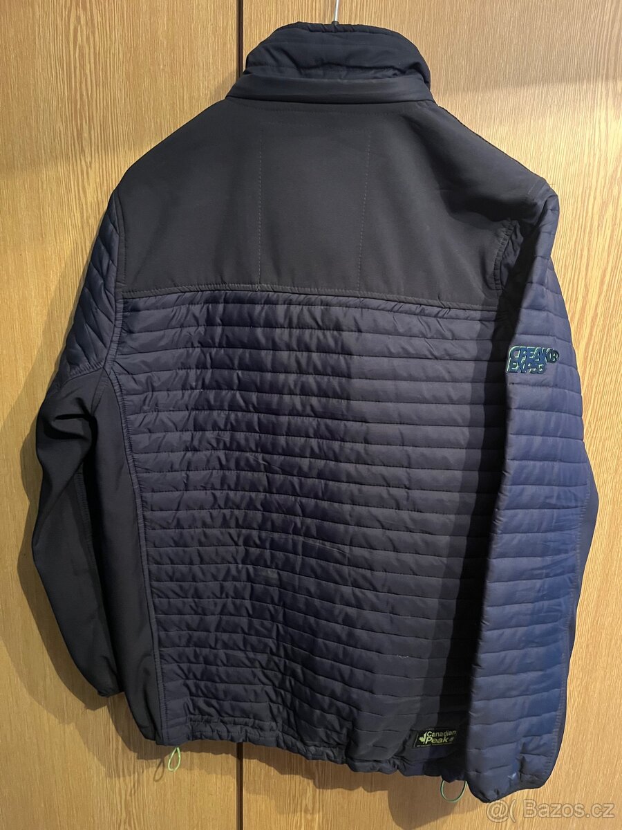 Tmavě modrá zimní/podzimní bunda - 6