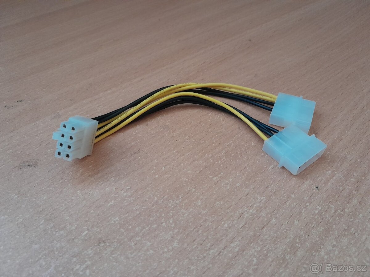 MOLEX KABEL REDUKCE 2x NA 8PIN IHNED K PRODEJI - 6