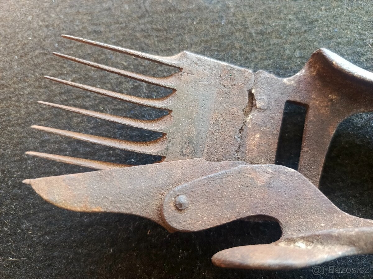 Staré značené nůžky na ovce RAPIDE- 25,5 cm - viz foto - 6