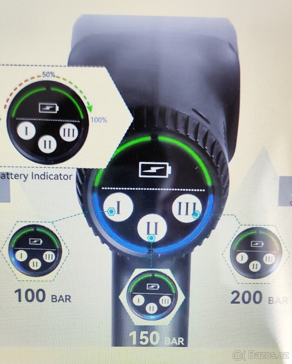 aku digitální speciální vysokotlaký čistič - 6