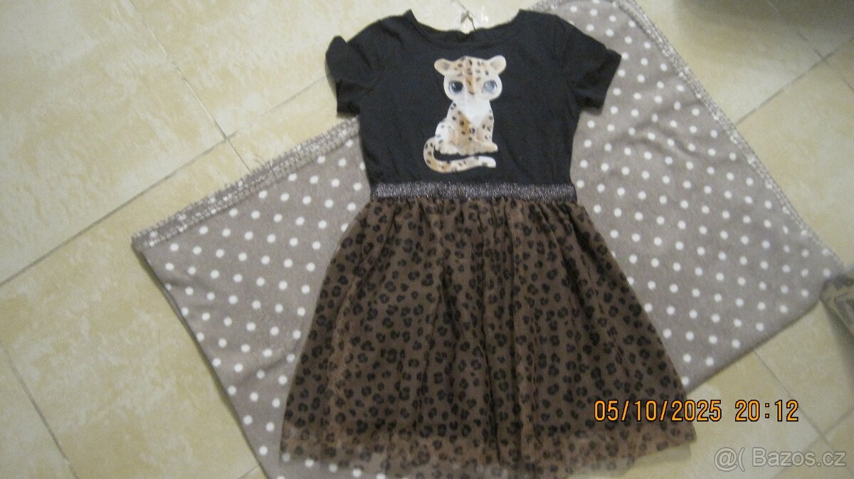 Dvě sukénky, TUTU, černá a neon oranžová - 6