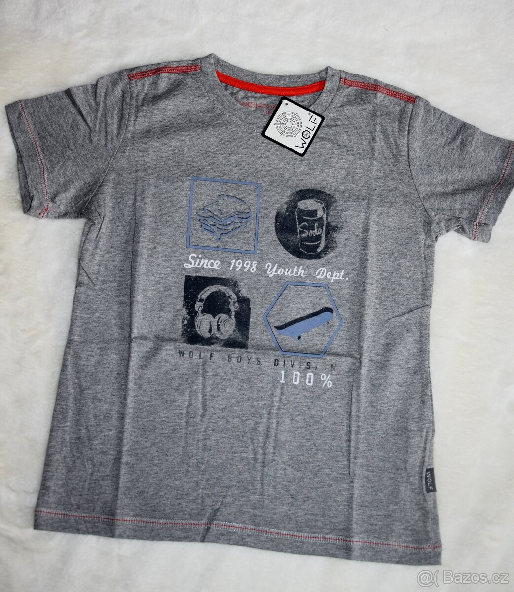 Chlapecká trička Wolf vel.104 NOVÁ - 6