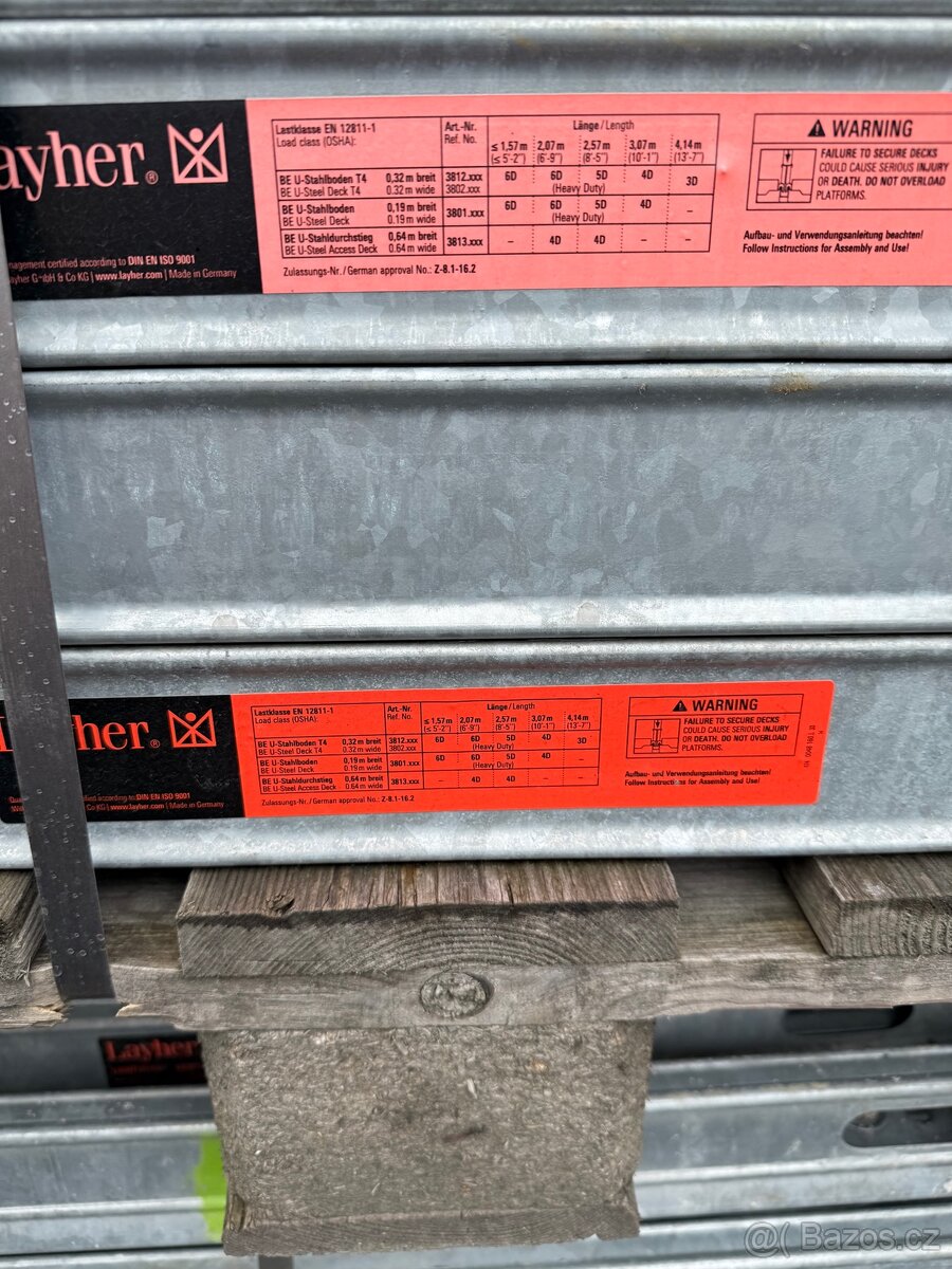 Lešení Layher na prodej - 6