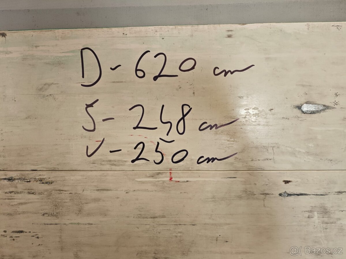 Valníková nástavba - 620 cm bočnice + plachta - 6