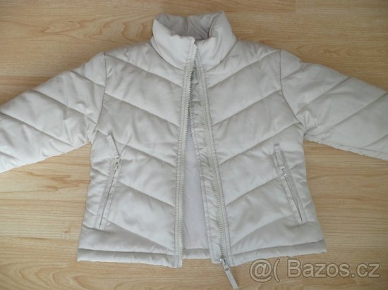 Dívčí zimní bunda (kabátek) vel.104 - 6