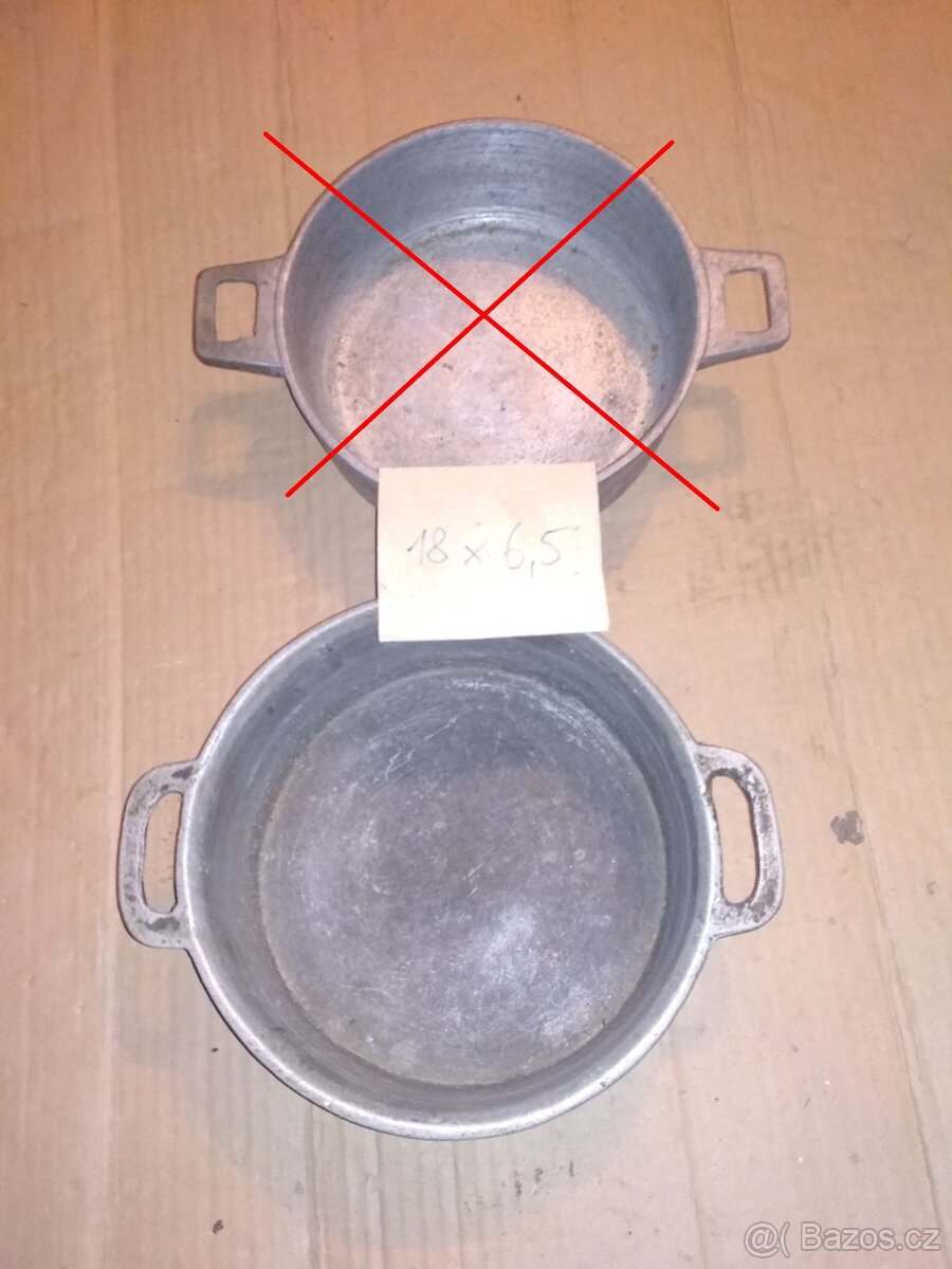 Hlinikové nádobí, tlakové hrnce, - 6