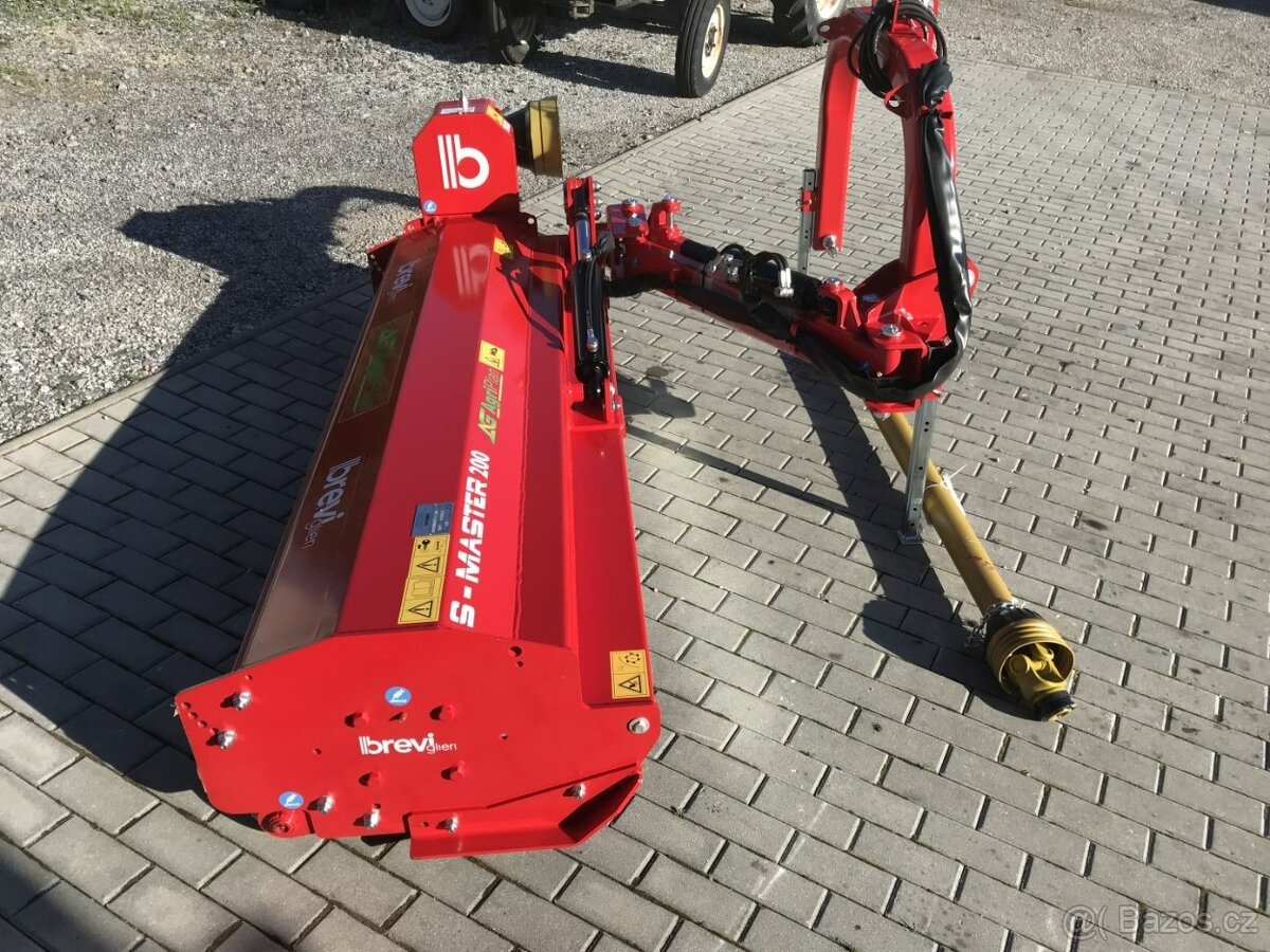 Nový mulčovač BREVIAGRI-AGRIMASTER SUPER MASTER 200 - 6