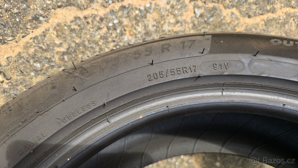 Prodám 4x letní pneu Michelin - 6