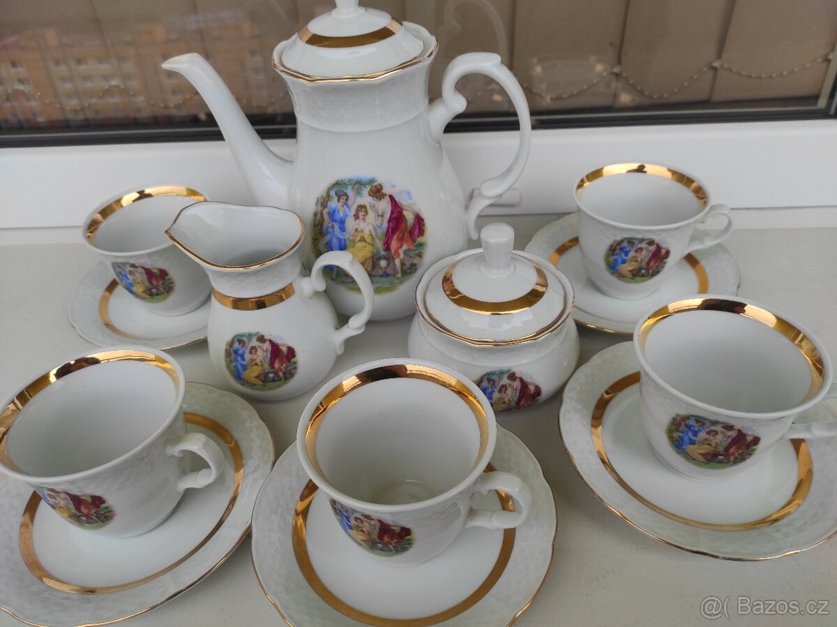 5 dílný kávový servis - 6