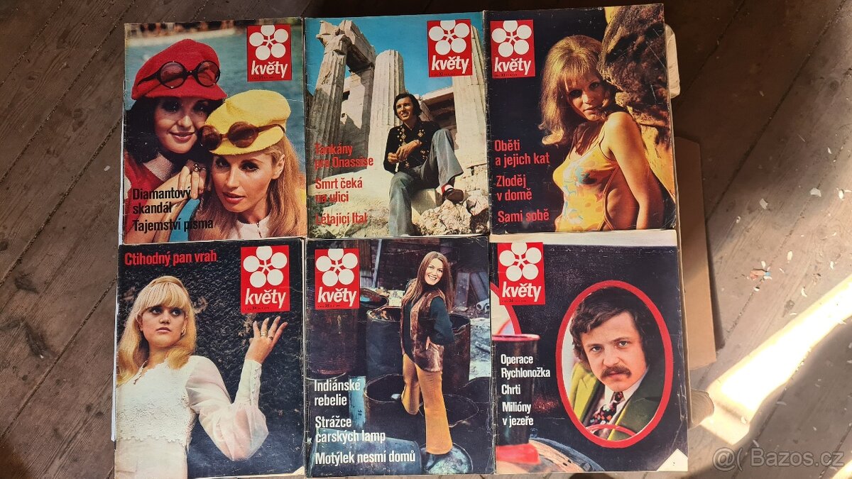 Květy ročník 1970 - 6