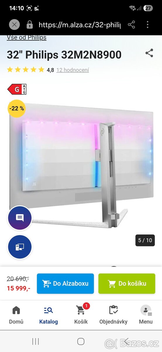 Televize monitor Philips - 6