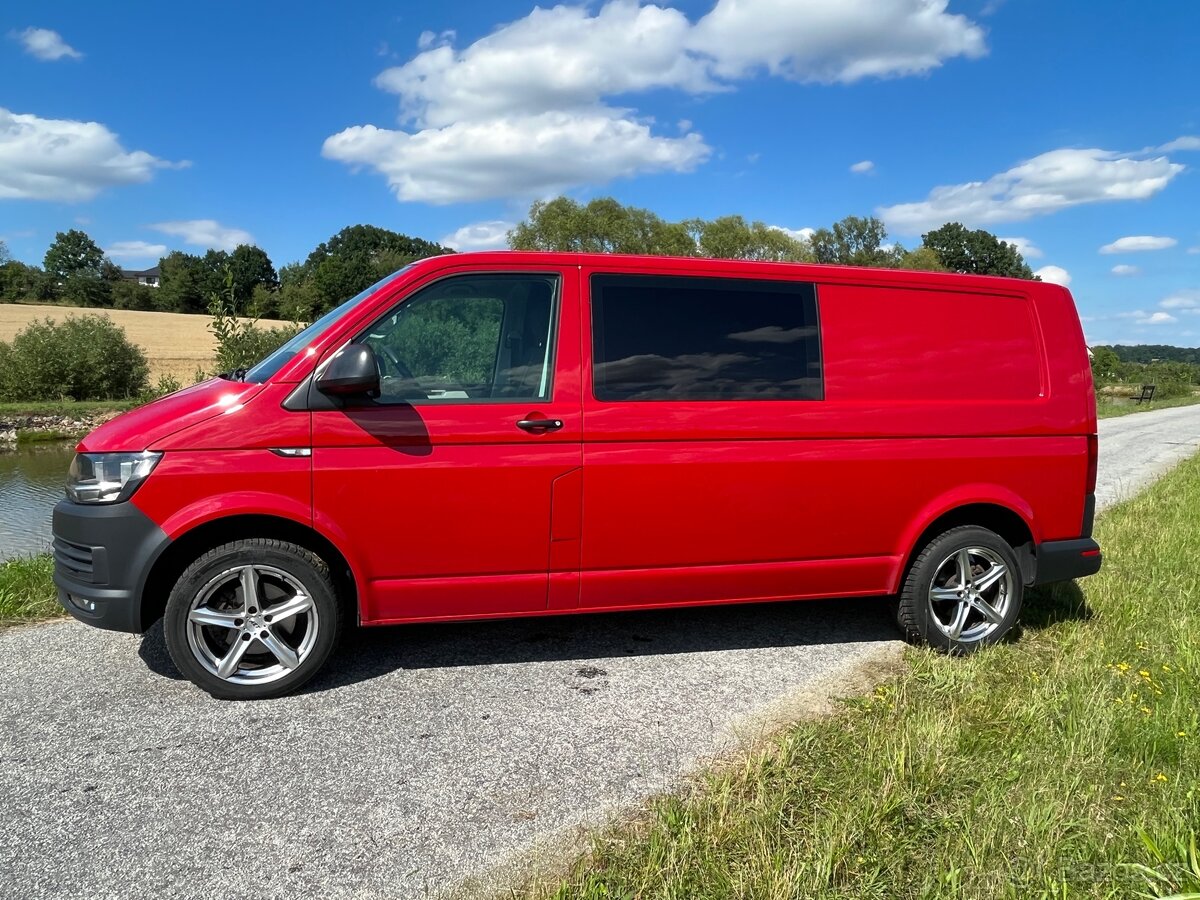 VW T6 Transporter Long 2.0TDI 75kw 244tkm 6 míst - 6