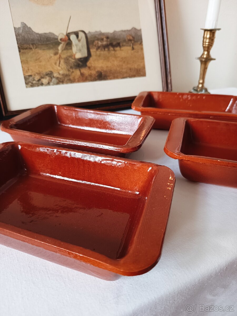 Italské terakotové mističky Piral na lasagne - 6