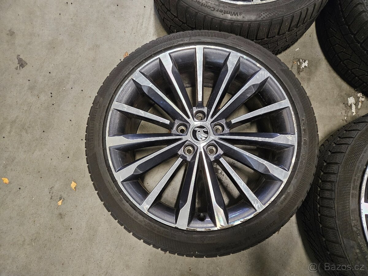 Zimní kompletní kola Škoda Super III Trinity - 6