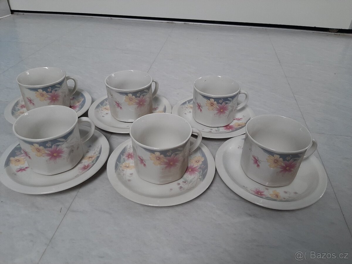 Hrnky s podšálky - 6