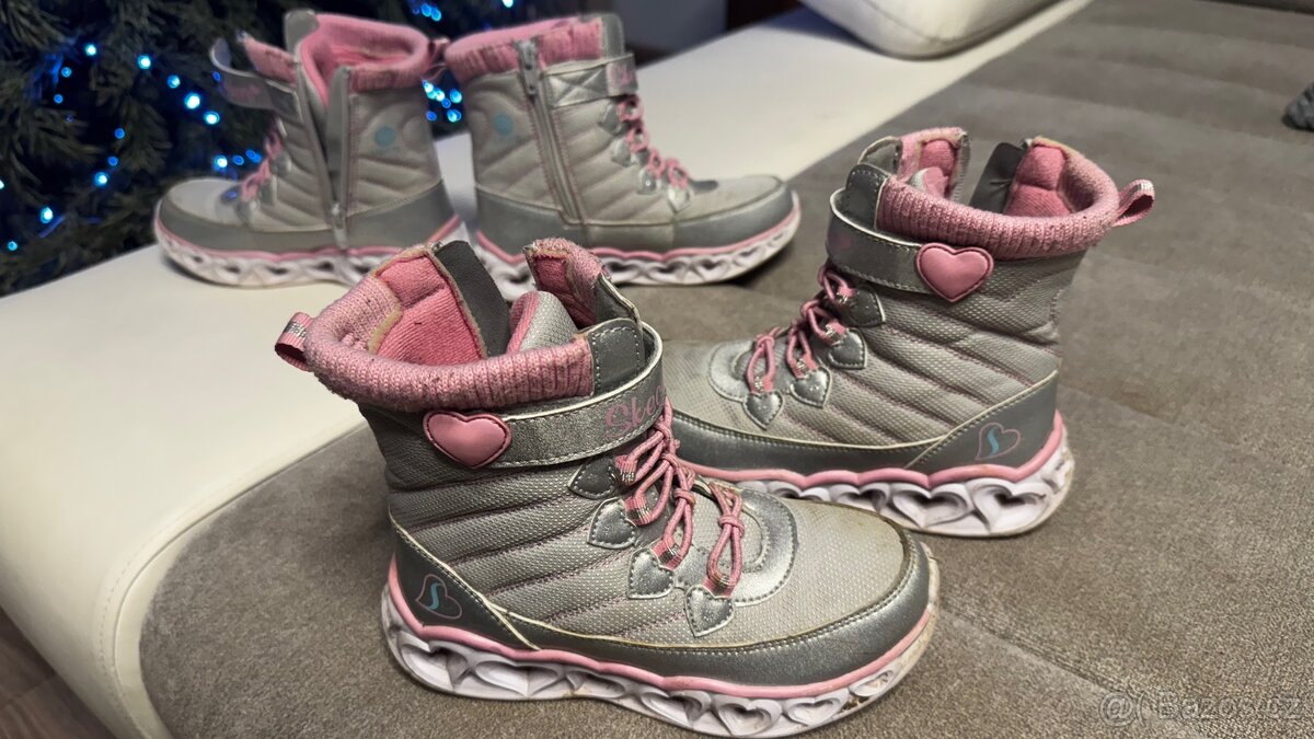 Boty Skechers svítící - 6