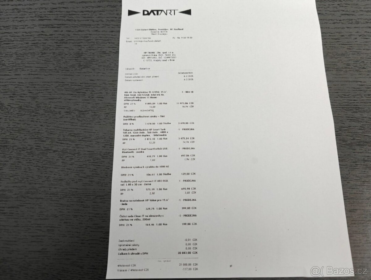 Multifunkční tiskárna HP Smart Tank 585 - 6