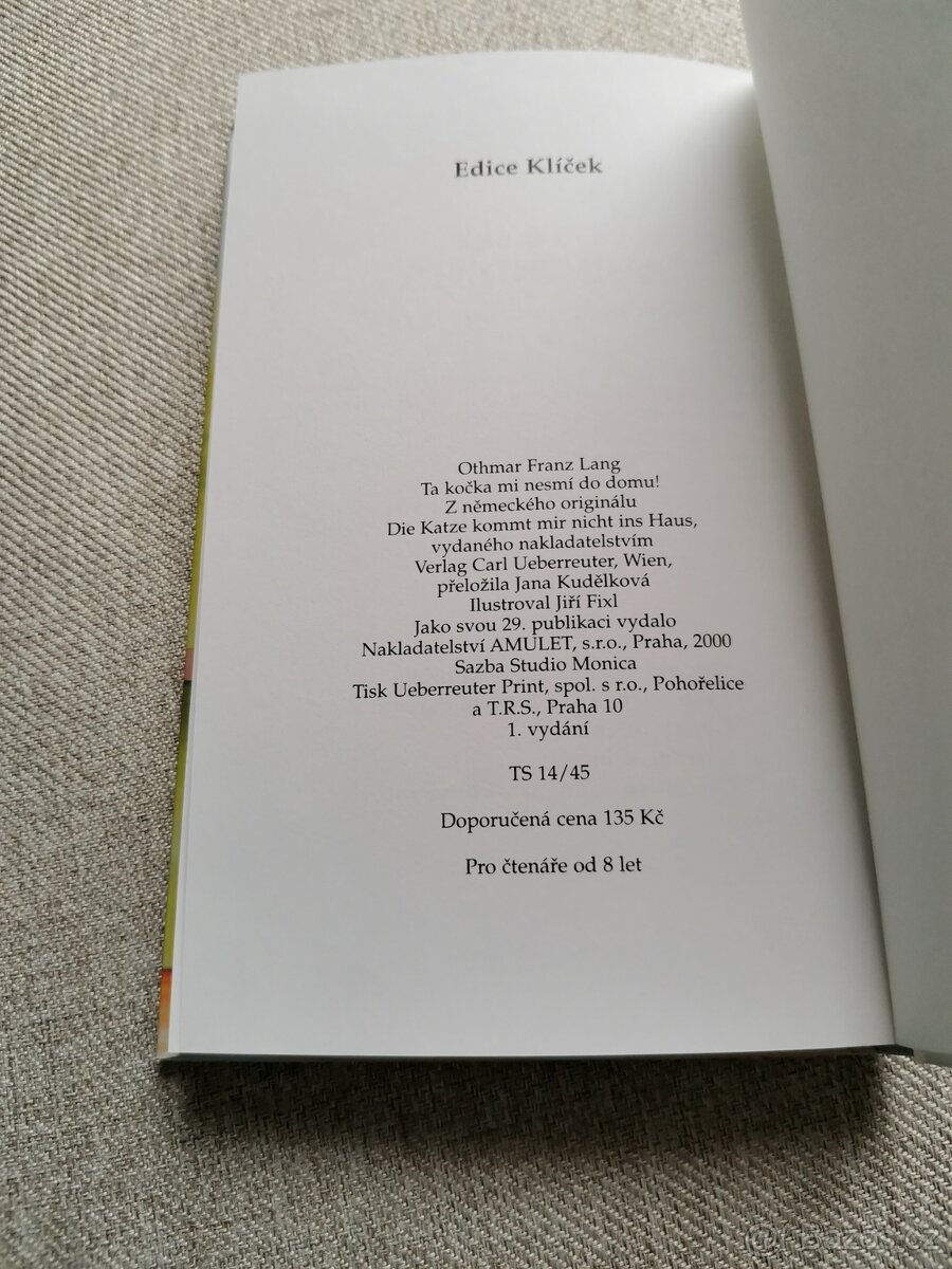 Ta kočka mi nesmí do domu - Othmar Franz Lang - 6