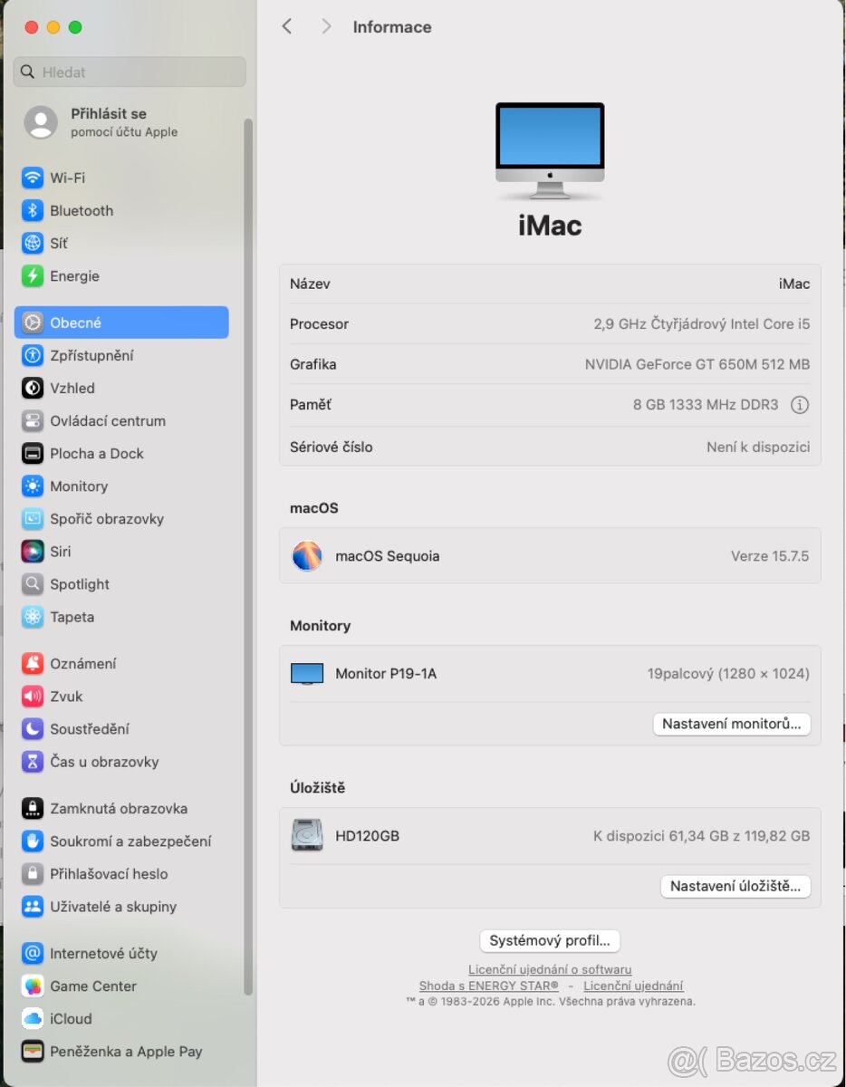 iMac 21,5”, SSD, Sequioa, jako Mac mini 2018 - 6