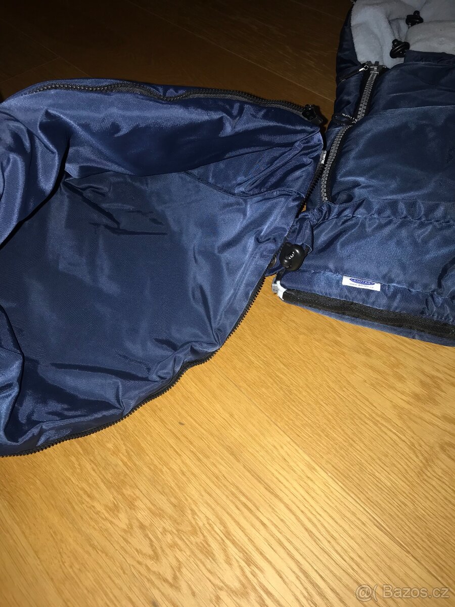 Zimní fusak Emitex, přikrývky do kočárku Belpla a Ikea - 6