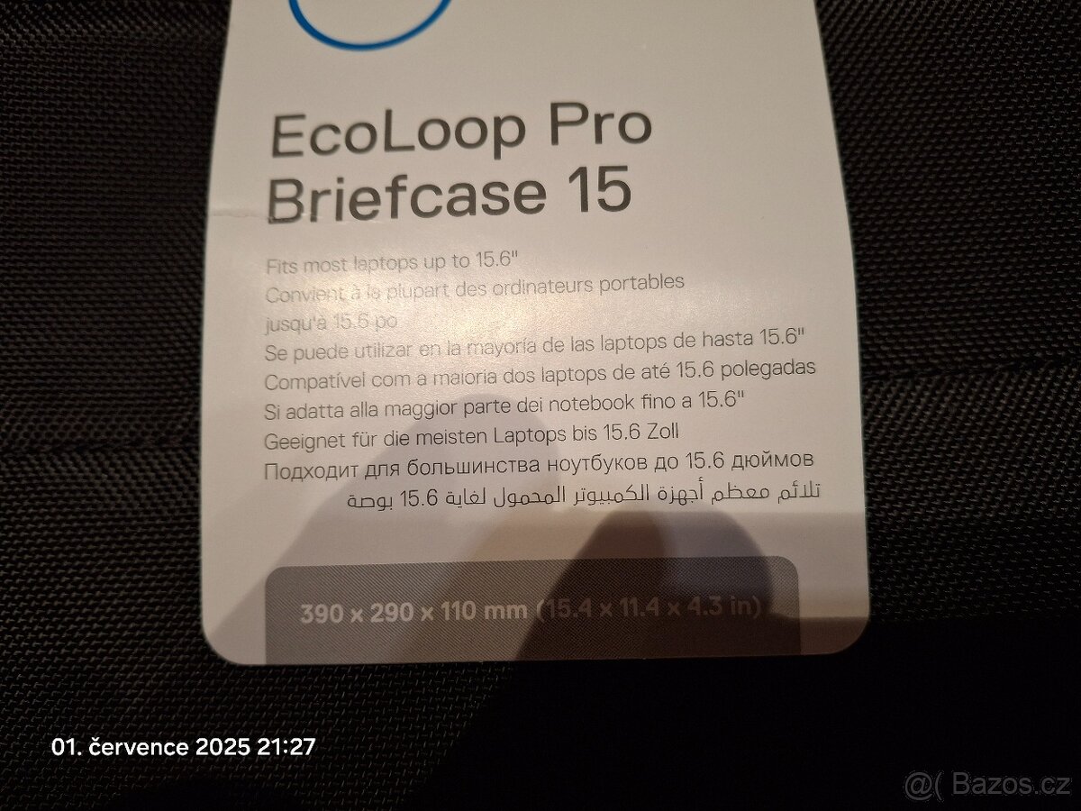 Nová brašna na notebook Dell Pro briefcase 15 . 390/290/110 - 6