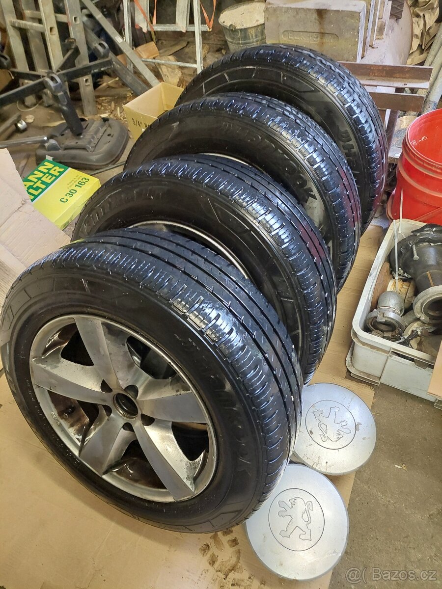 Letní pneu vč. Al disků - dodávka - 6