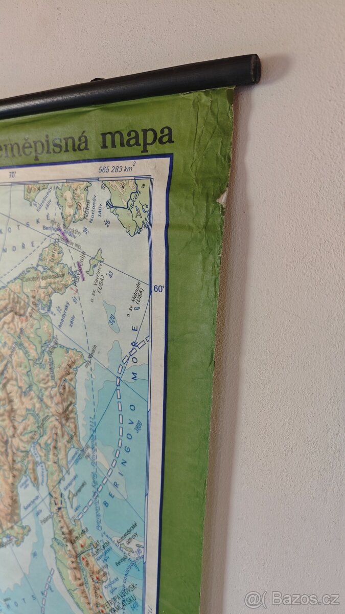 Školní mapa SSSR - 6