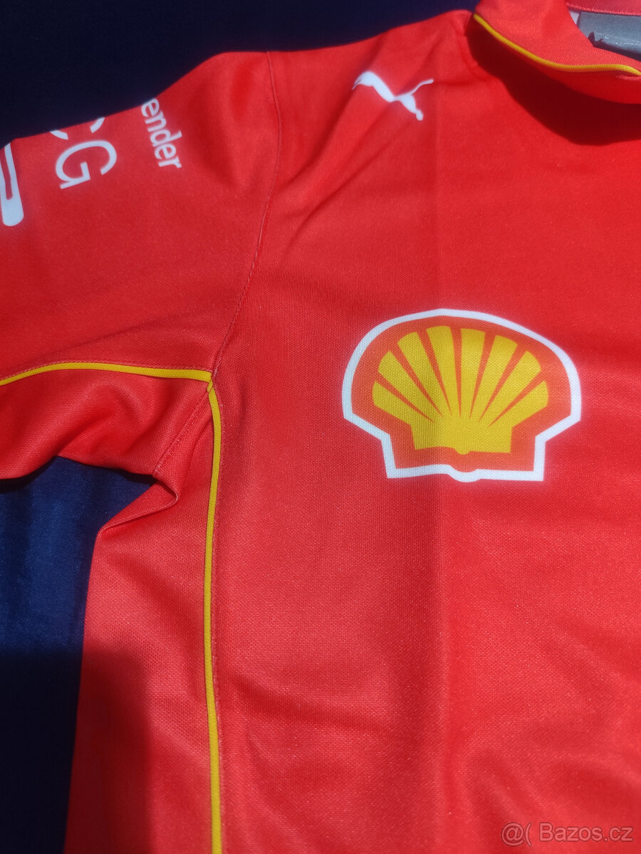 Scuderia Ferrari F1 tímové polo tričko - Nové s visačkami - 6