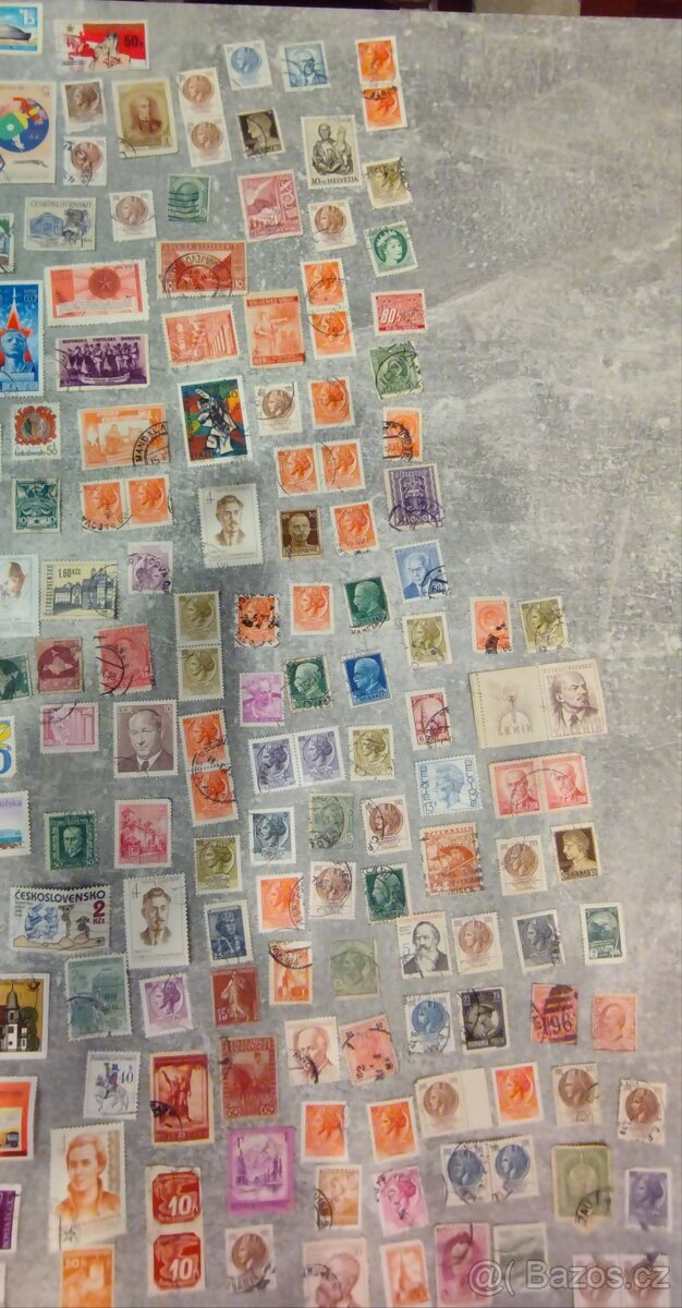 500ks mix známek z celého světa - 6