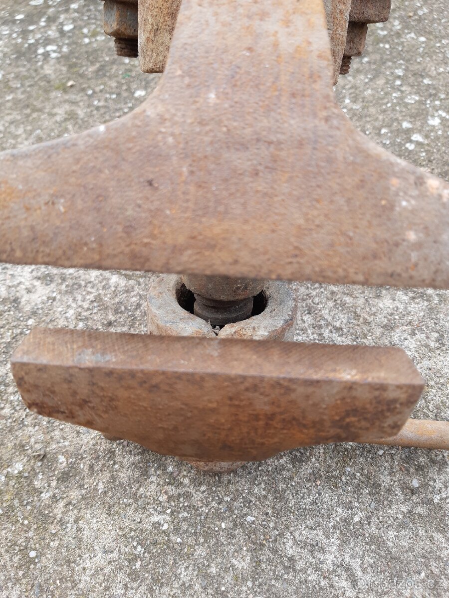 Velký kovářský svěrák, čelisti 125 - 6