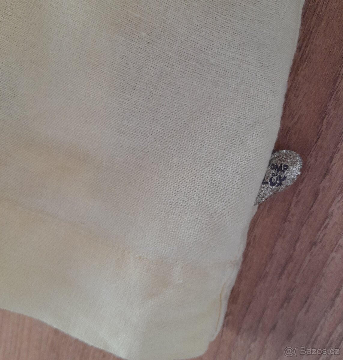 Šaty z lněné směsi POMPdeLUX, vel. 122/128 - 6