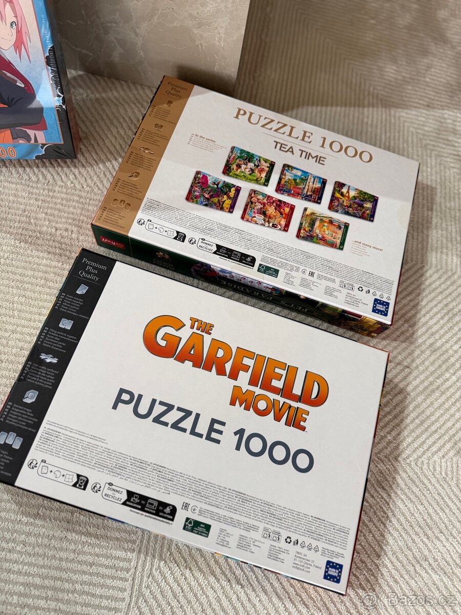 3x puzzle 1000 dílků - 6