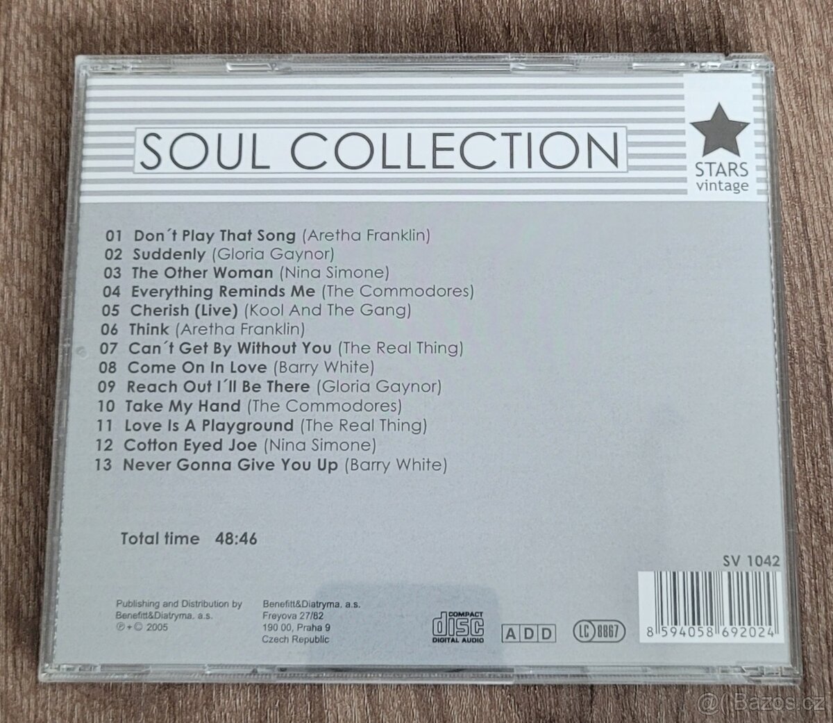 CD - Frank Sinatra, John Lee Hooker, 3 tenoři - 6