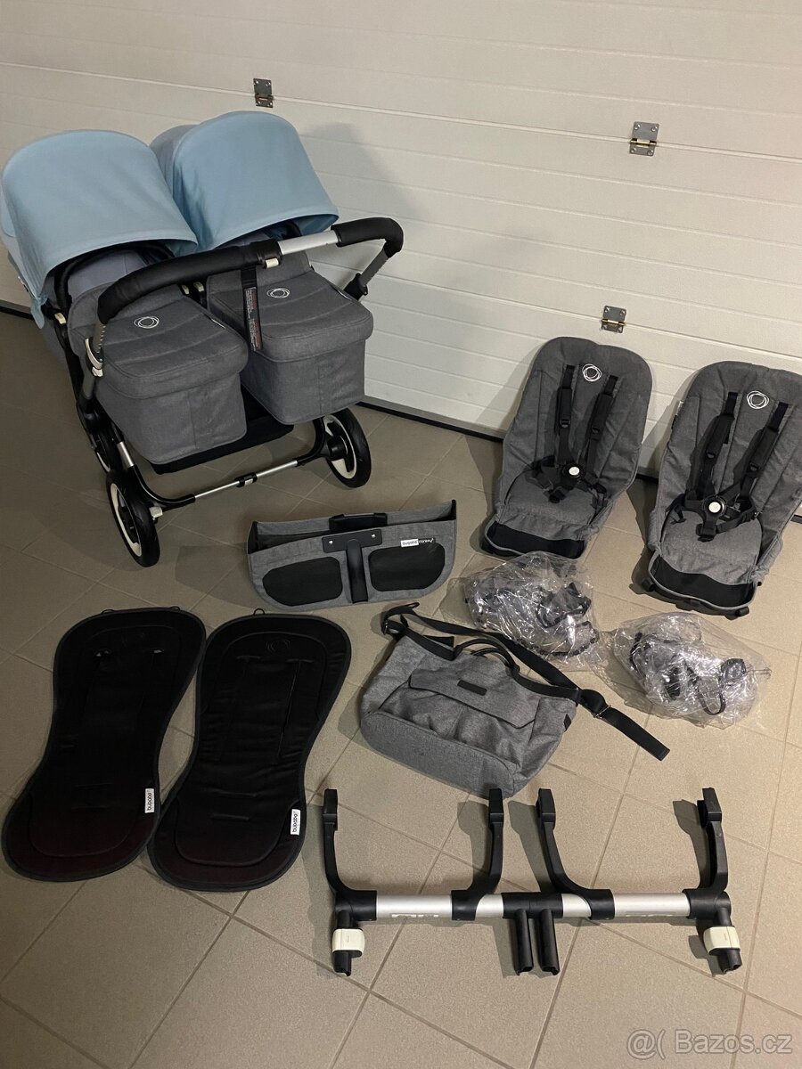 🩵🩶 MEGA SET Bugaboo Donkey 2 / 3 TWIN 🩶🩵 - 6