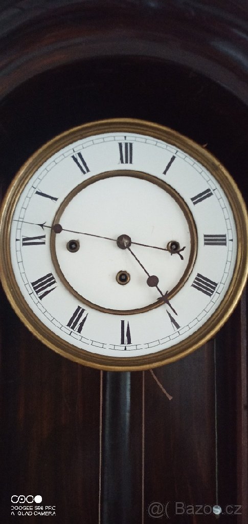 Unikátní kombinované čtvrťové hodiny Karel Suchý. - 6