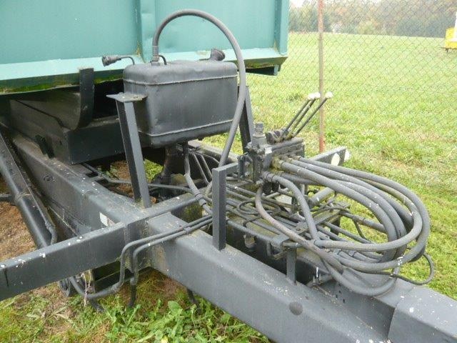 Traktorový nosič kontejnerů hákový NKT-10, s originál doklad - 6